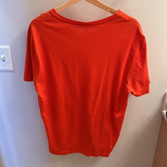 Lacoste Pima cotton, short sleeve, orange, XL/6 - Picture 3 of 3